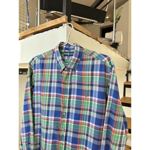 Ralph Lauren Casual Checkered Multicolor Shirt XL Men’s
