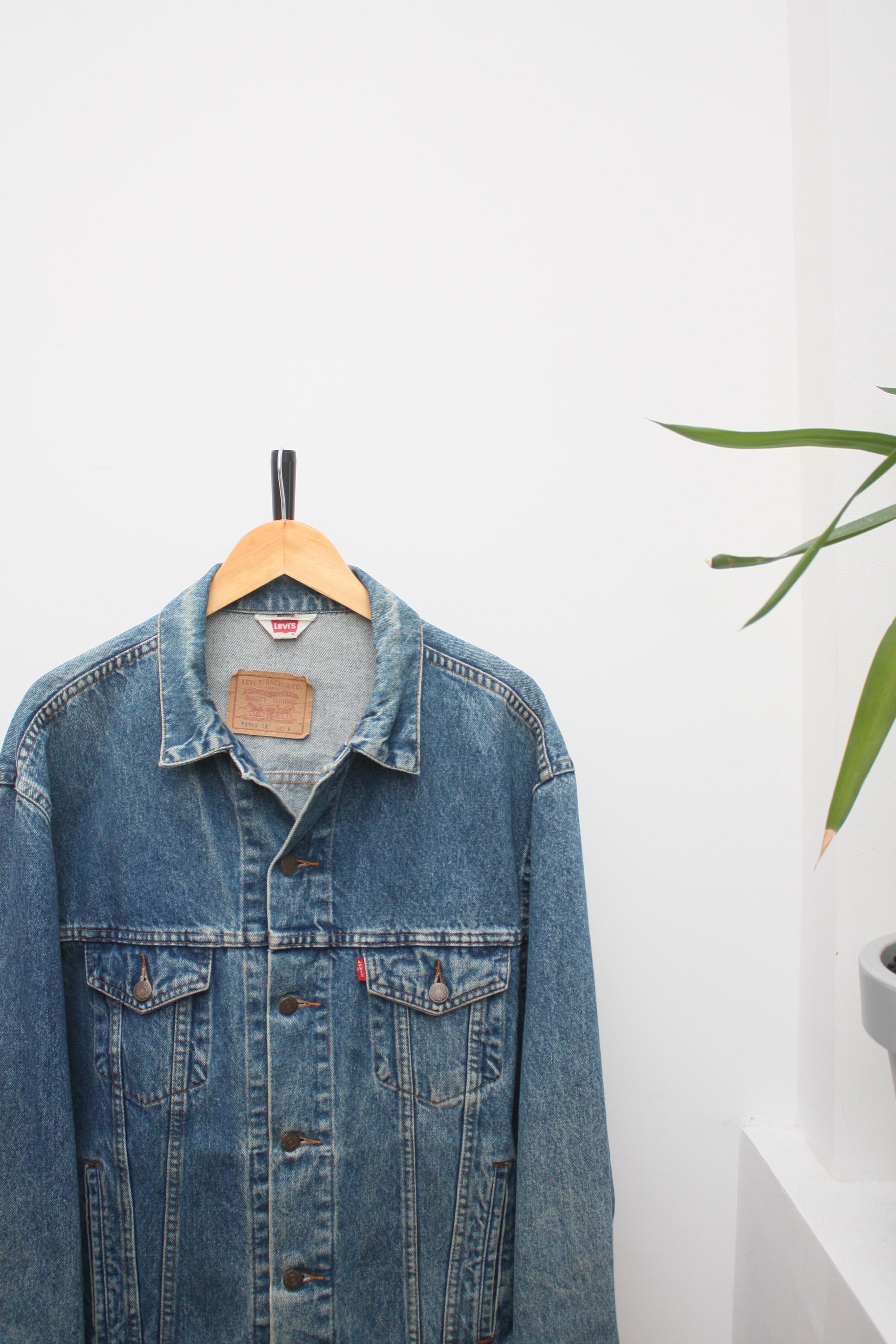 Levi's 70506 02 Vintage Denim Jacket Men's L Made in UK - Etsy