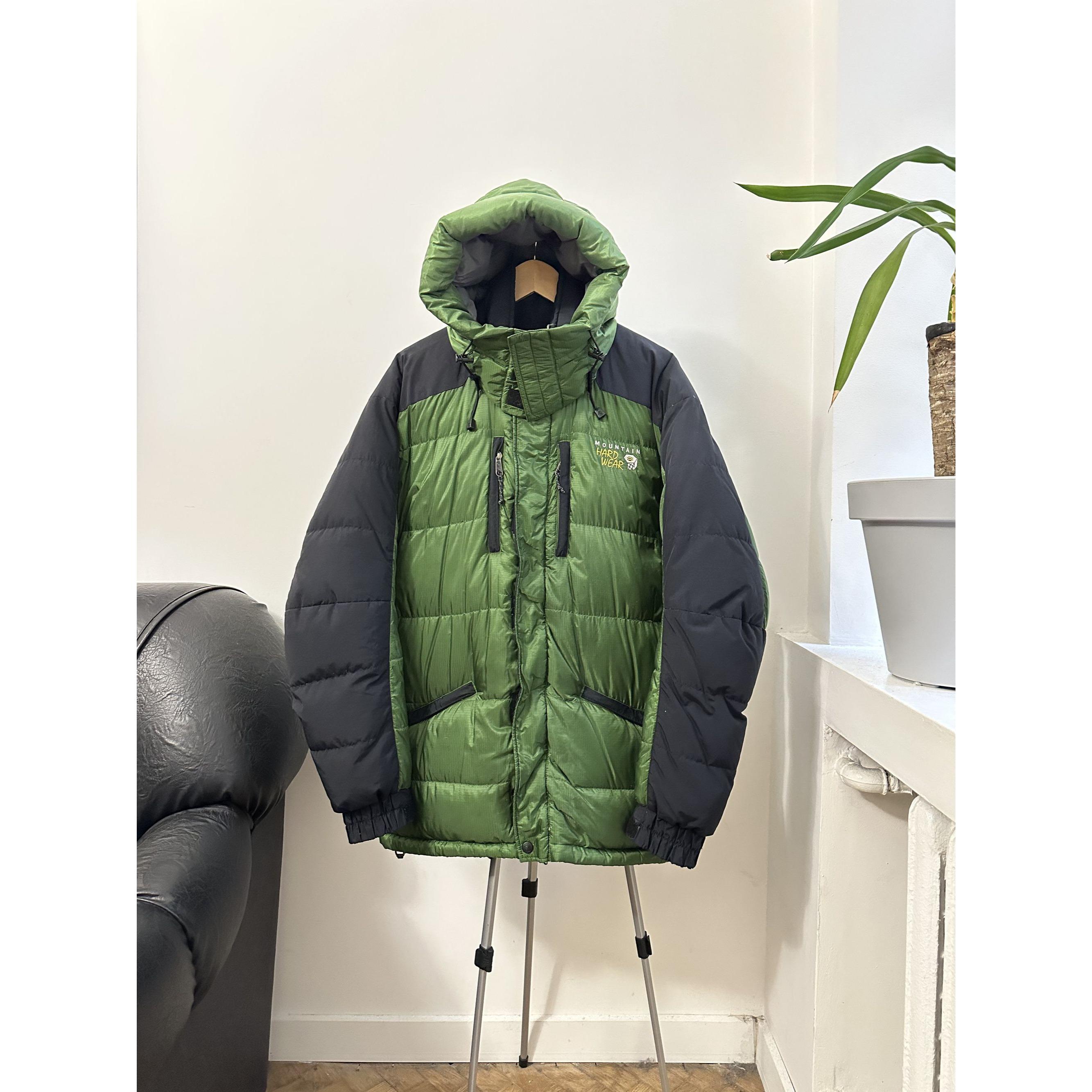 Mountain Hardwear Green Puffer Down Jacket Medium Men's - Etsy