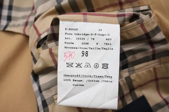 Burberry Beige Nova Check Blazer - Etsy