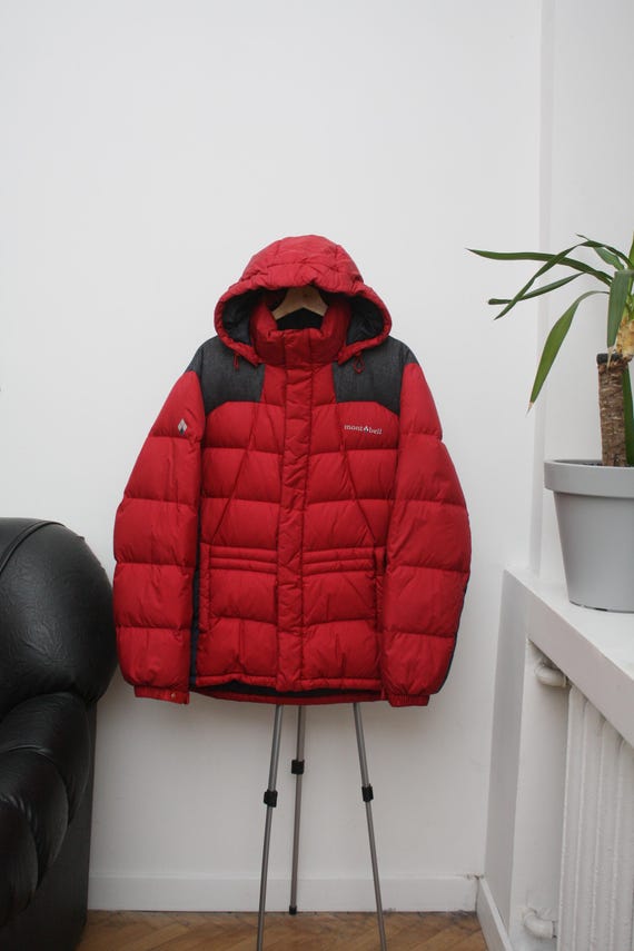 Montbell Red Puffer Down Jacket Men's - Etsy Israel