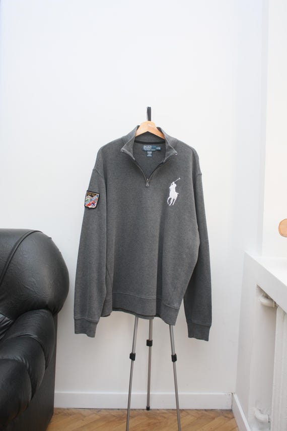Polo Ralph Lauren 1933-34 Ski Patch Snap-t Pullover XL - Etsy