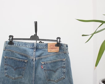 Vintage 80s Levis 501 Original Fit Mens Jeans W36 L32 100% Cotton