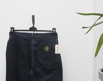 Stone Island Vintage Navy Pants A/W 1986