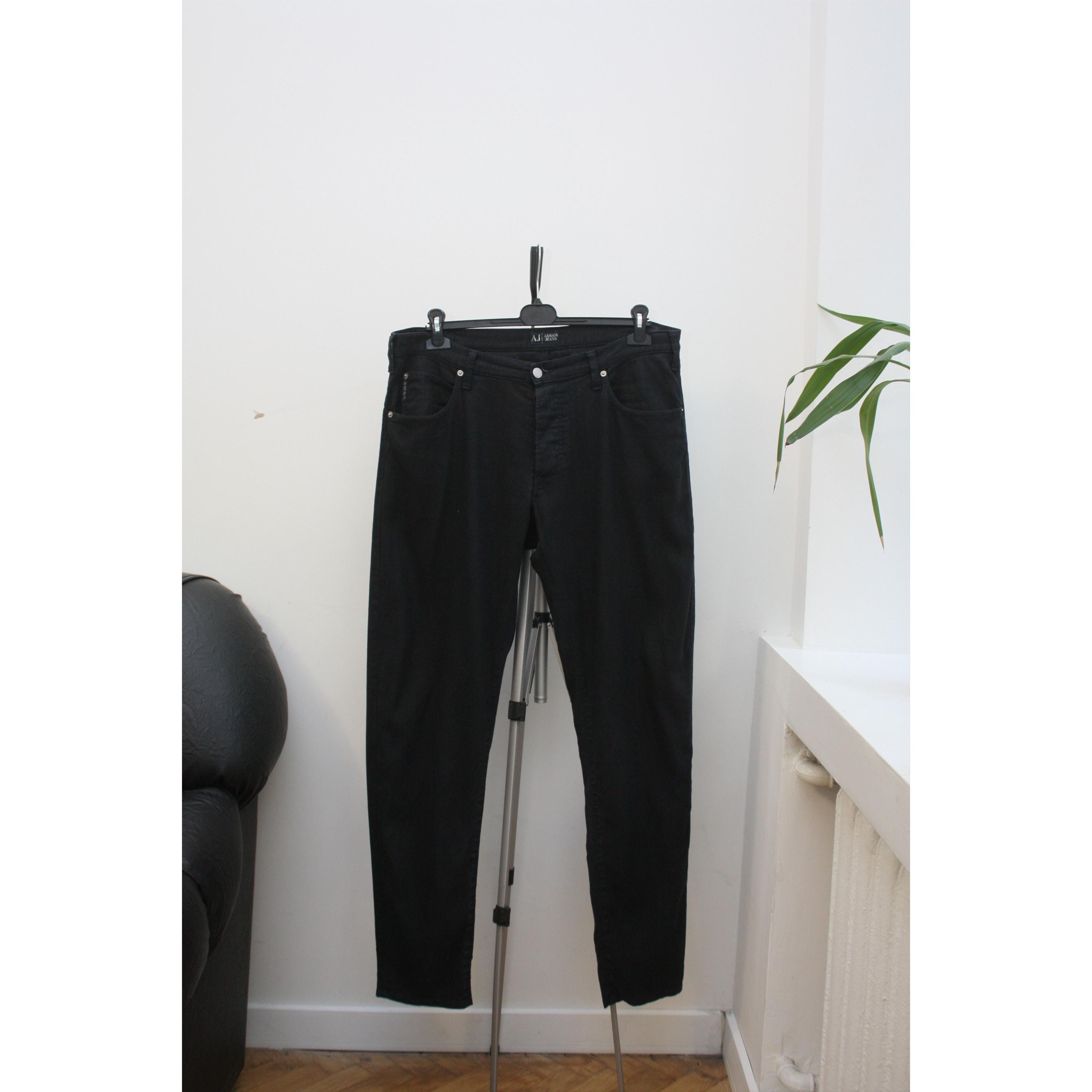 Armani Jeans Linen Blend Vintage Pants Men's 38 - Etsy