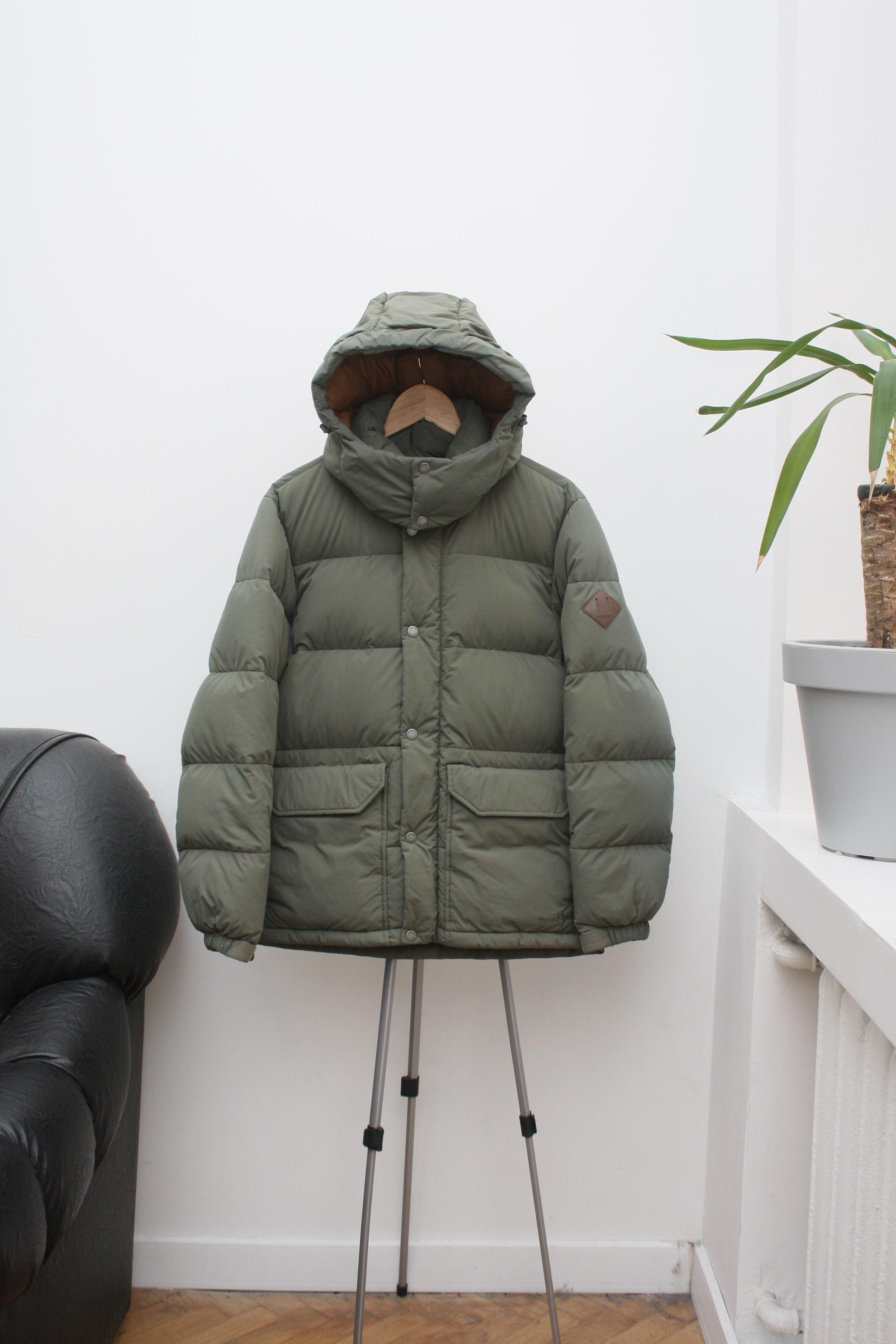 Montbell Green Puffer Down Jacket Men