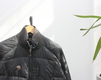 Mountain Hardwear Dark Gray Puffer Down Jacket Men's Medium