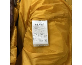 Montbell EX700+ Yellow Puffer Down Jacket Men's - Etsy Israel