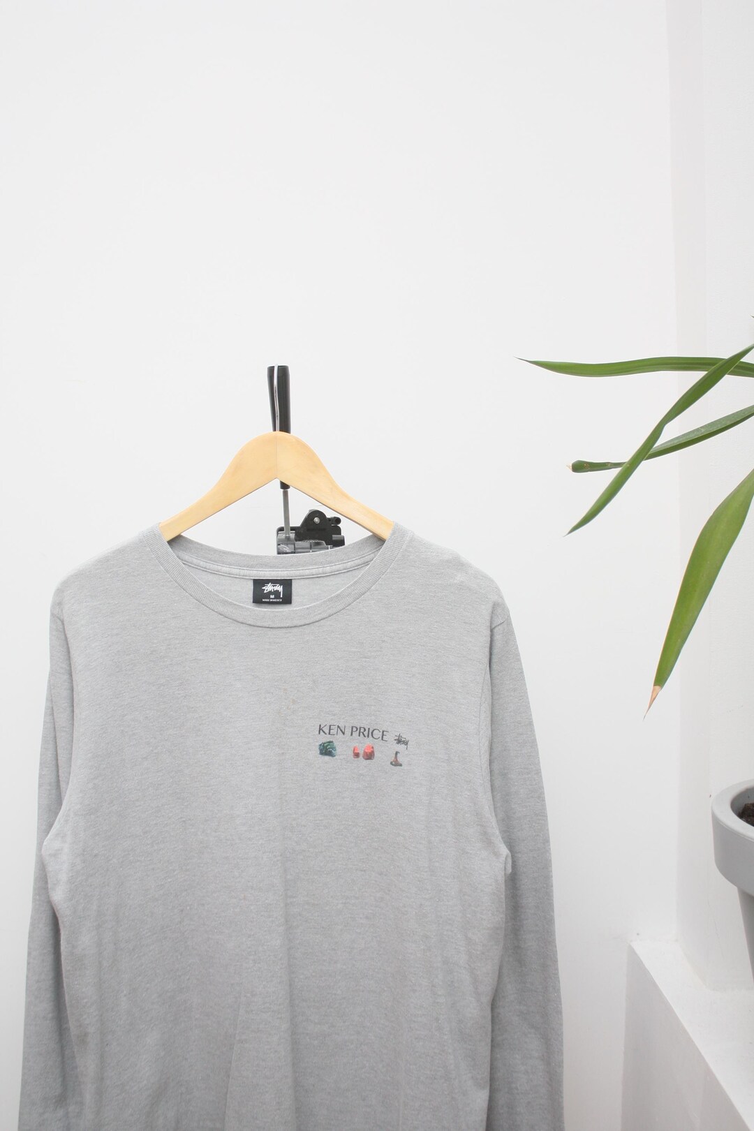 Stussy X Ken Price Grey Longsleeve T-shirt Men's Medium - Etsy