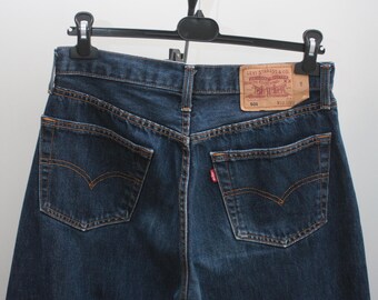 Levi's 501 Vintage Denim Jeans W33L32 Made in UK - Etsy