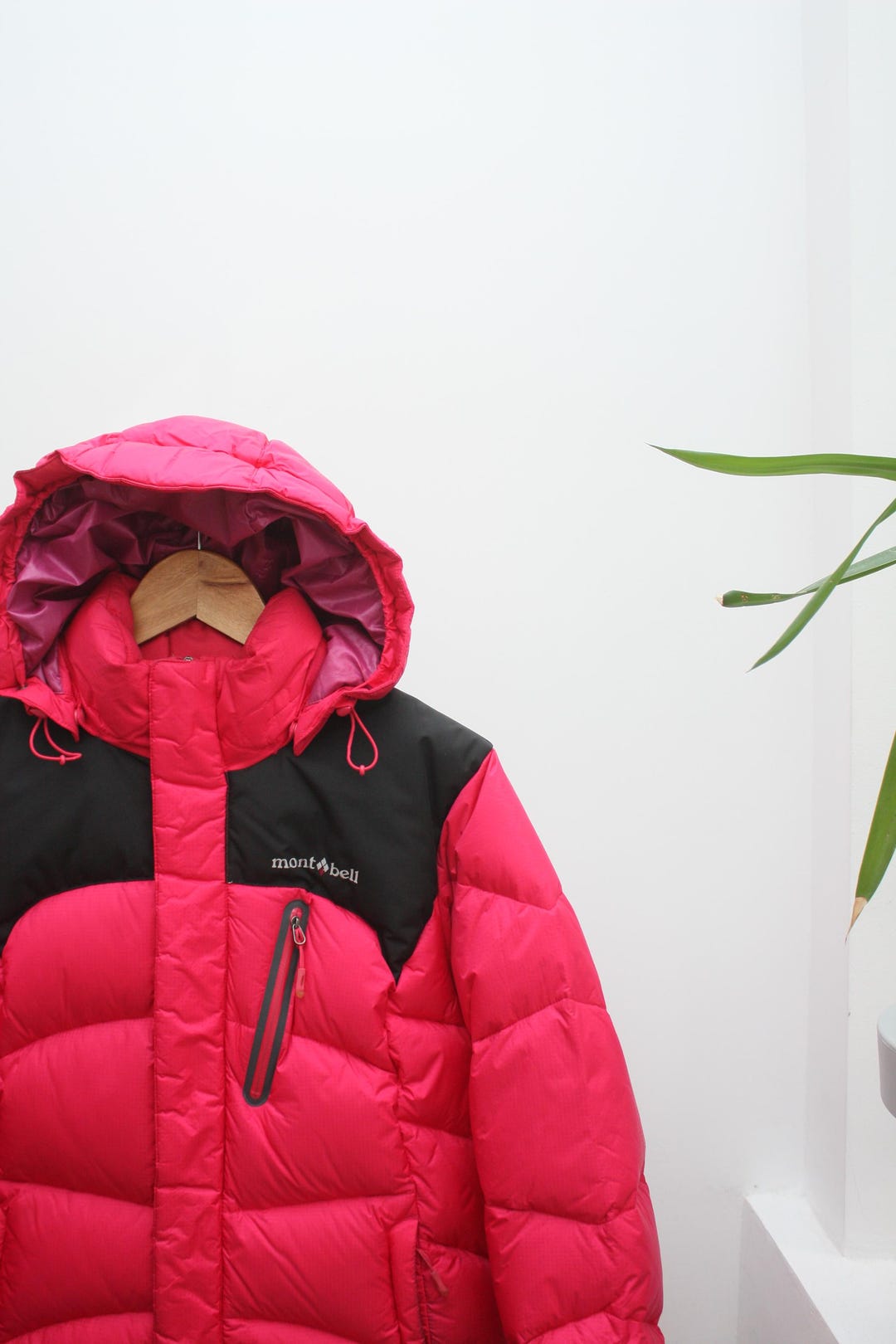 Montbell Crimson Red Puffer Down Jacket Women's - Etsy