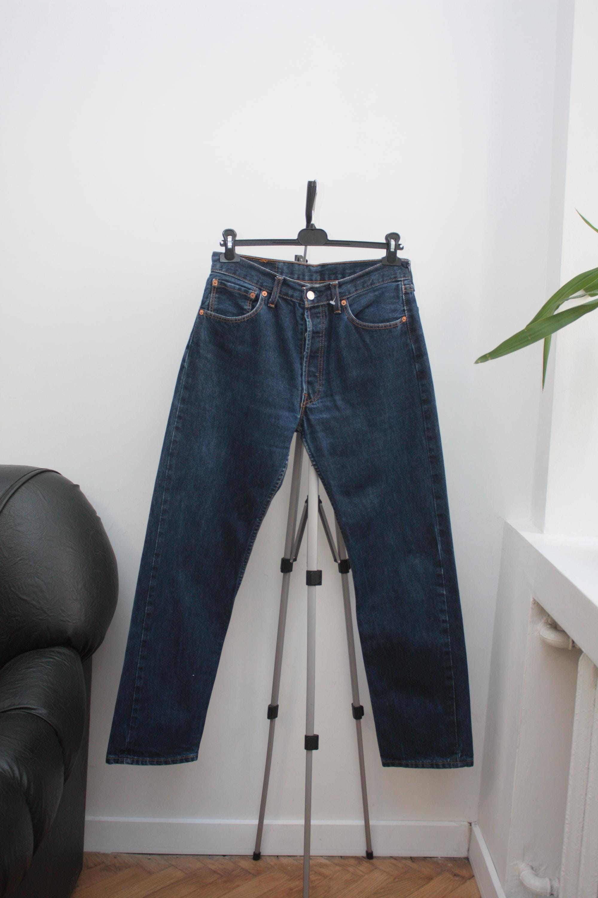 Levi's 501 Vintage Denim Jeans W33L32 Made in UK - Etsy