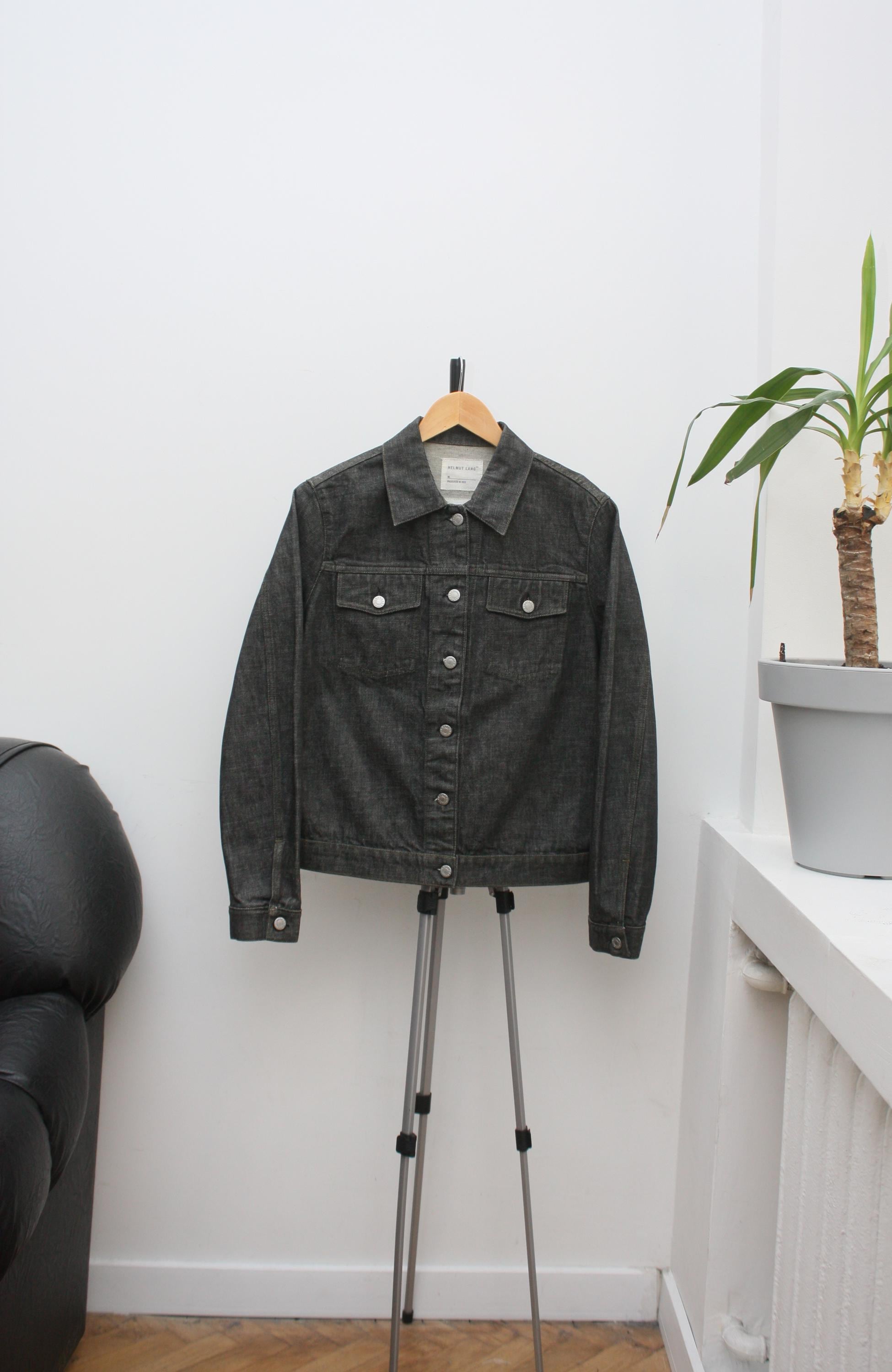 Helmut Lang 1999 Classic Denim Grey Jacket 44 Made in Italy - Etsy