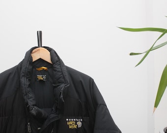 Mountain Hardwear Black Puffer Down Jacket Men's XL