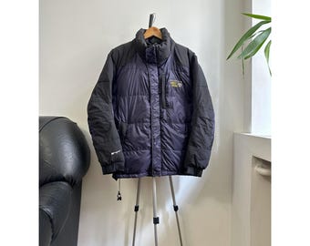 Mountain Hardwear Purple Black Puffer Down Jacket Men's M