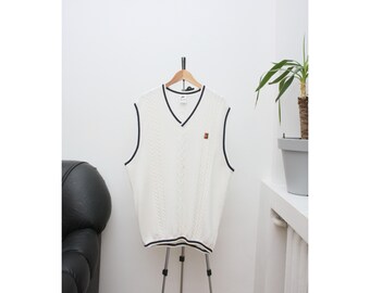 ナイキ テニス ヴィンテージ ニットベスト XL - Etsy 日本