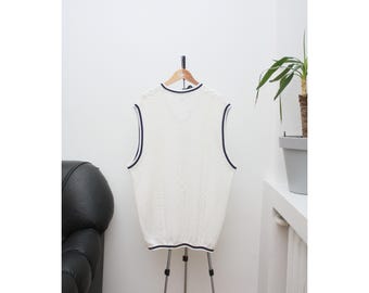 ナイキ テニス ヴィンテージ ニットベスト XL - Etsy 日本