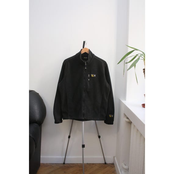 Mountain Hardwear Black Fleece Zip Jacket Men's - Etsy
