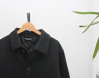 Vintage 90s Katharine Hamnett London Long Coat Wool Jacket - Etsy