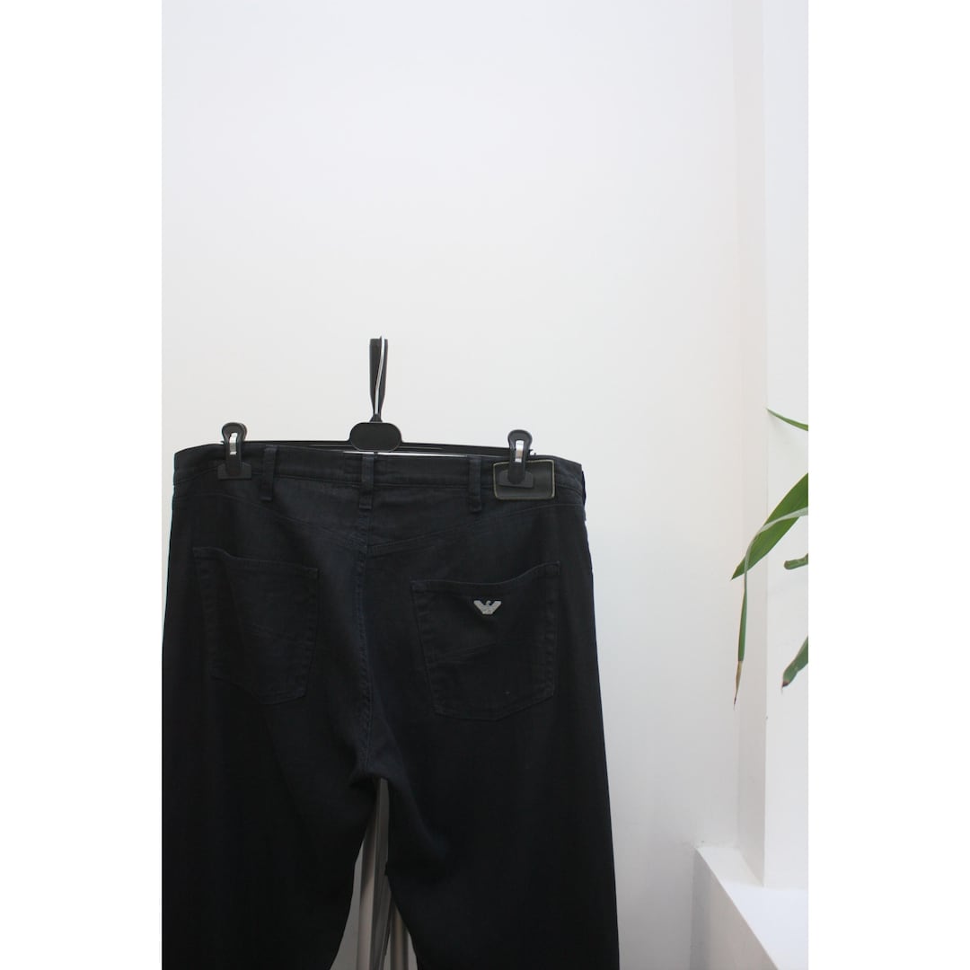 Armani Jeans Linen Blend Vintage Pants Men's 38 - Etsy