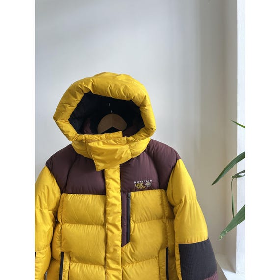 ジャケット・アウター YELLO y mountain puffey coat Mountain Hardwear Puffer Down Jacket 800 Women's Large - Etsy Israel