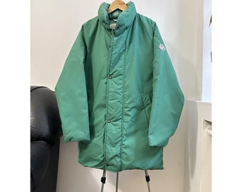 Moncler Green Goose Down Jacket - Etsy Israel