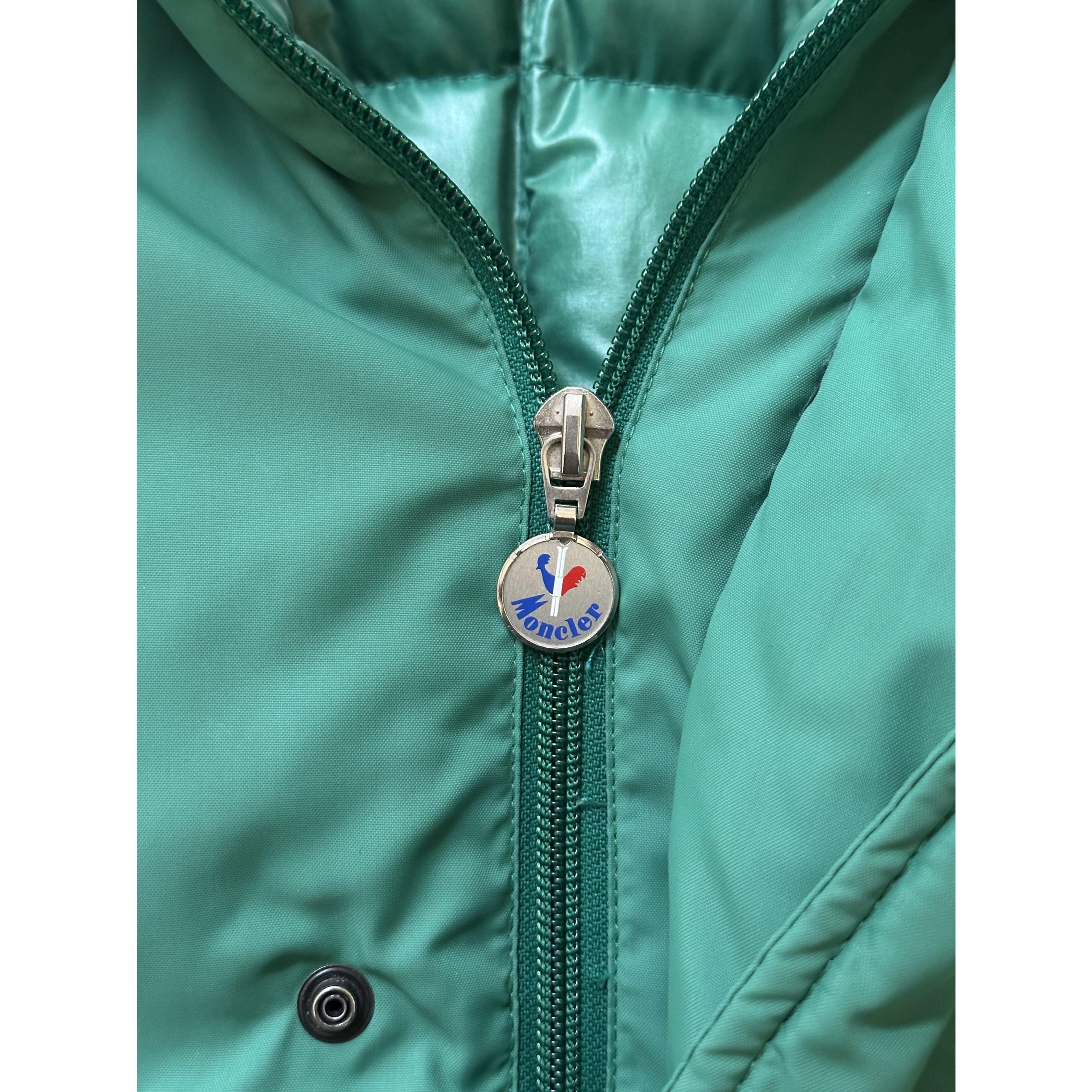 Moncler Green Goose Down Jacket - Etsy
