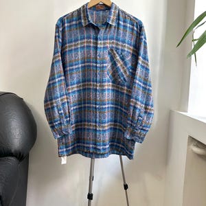 Missoni Multicolor Vintage Hemd Herren 48 Made In Italy