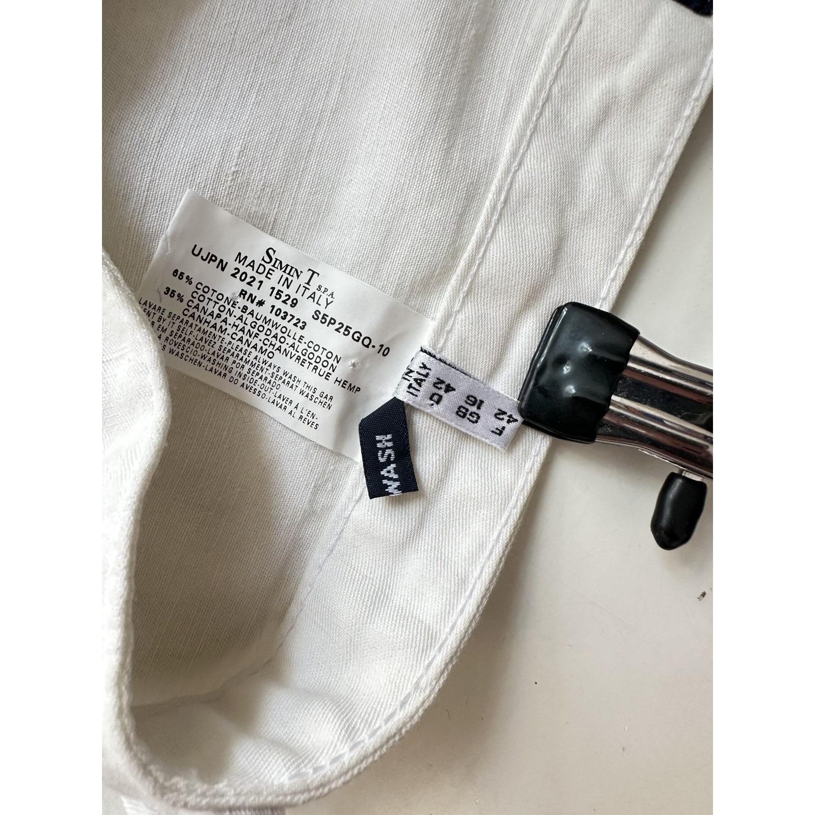 【美品】90’s Armani jeans hemp zip shirt 90's Armani jeans hemp zip shirt Armani Jeans Vintage Hemp Blend
