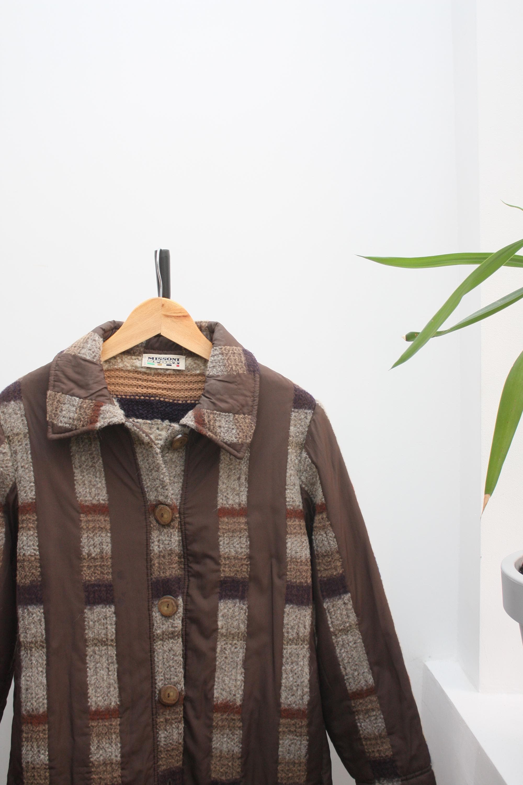 Missoni Sport Vintage Wool Knitted Coat Made in Italy - Etsy