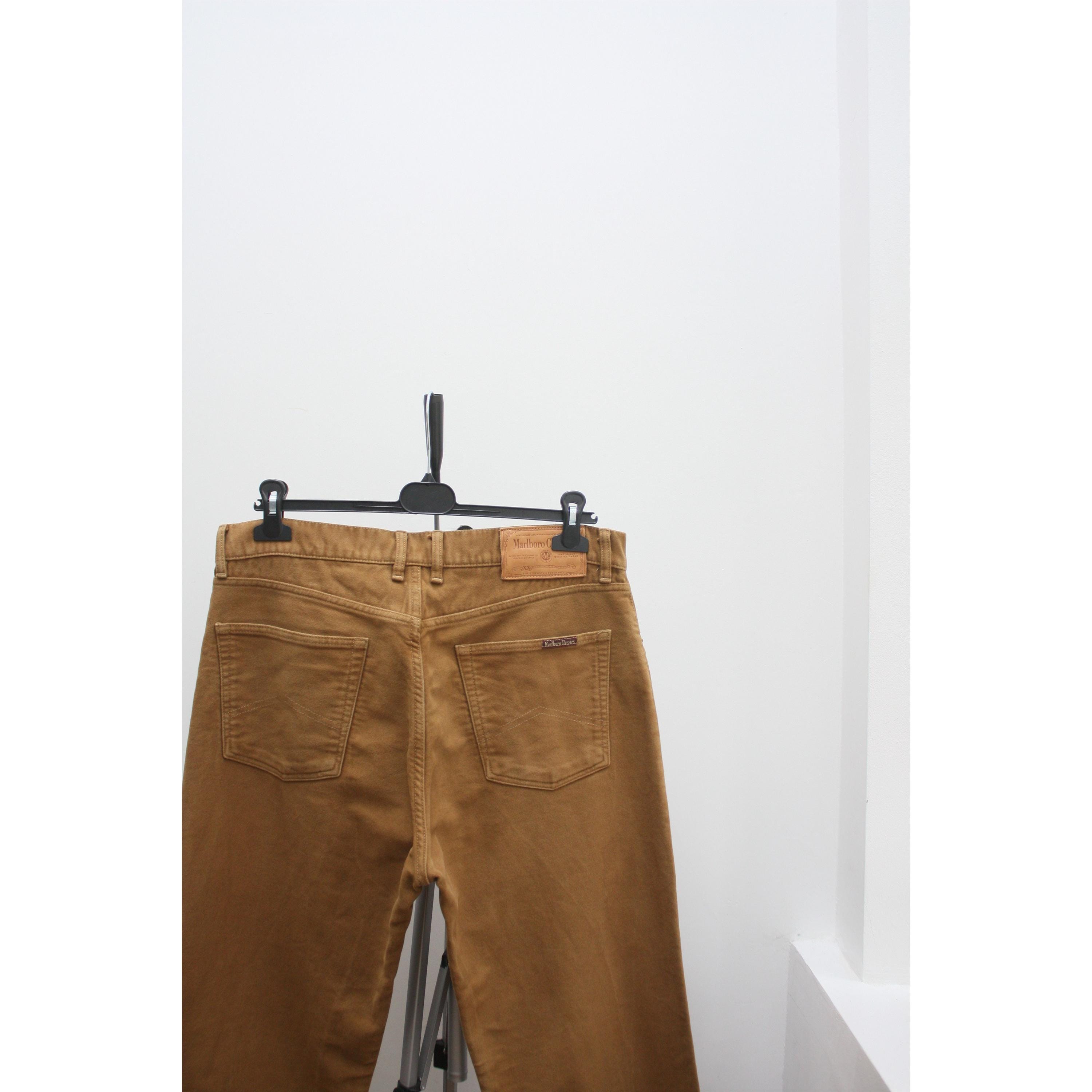 Marlboro Classics Mustard Beige Vintage Velvet Pant W34L34 - Etsy