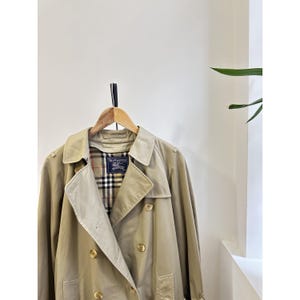 90s Burberry Trench - Etsy Canada
