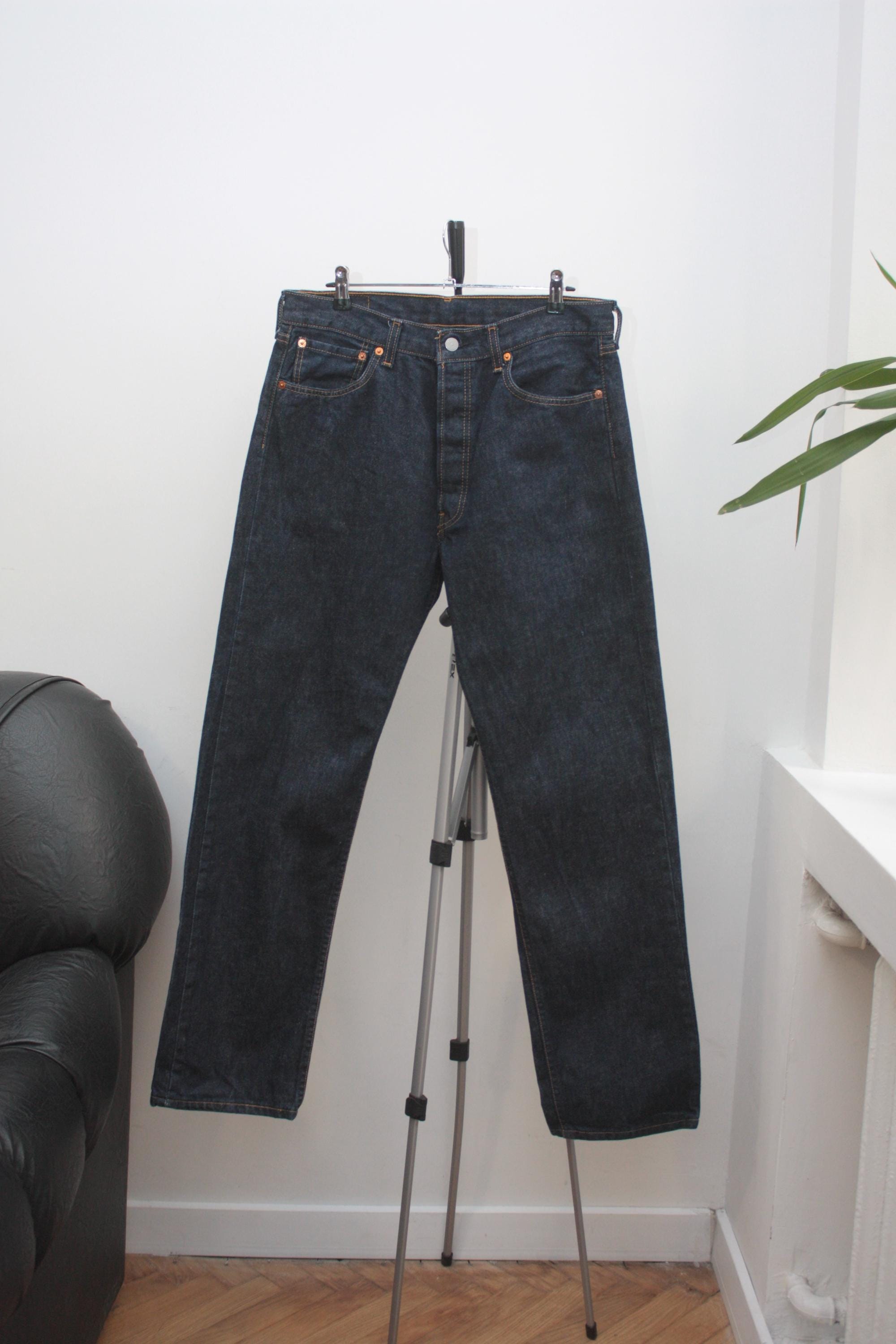 Levi's 501 Vintage Denim Jeans W34L32 Made in Spain - Etsy
