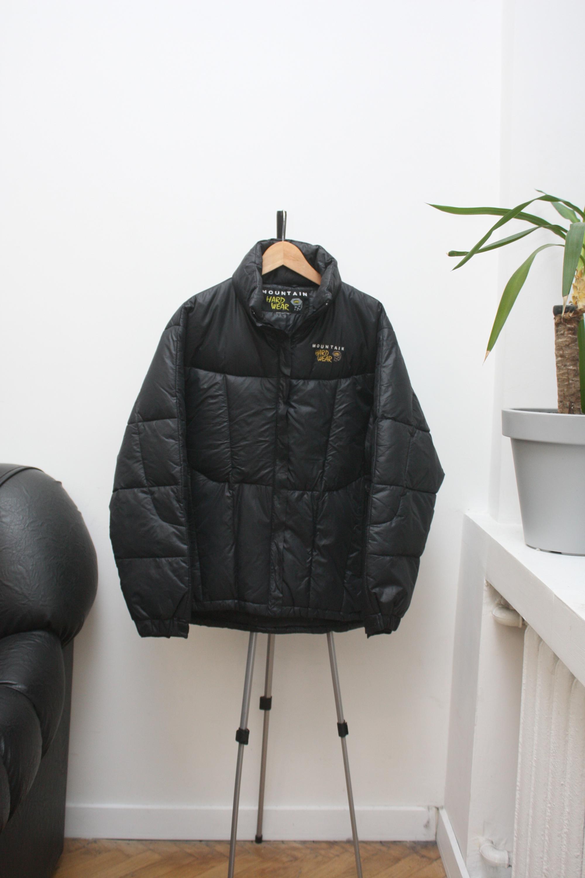 MOUNTAIN HARDWRAR puffer down古着 Mountain Hardwear Black Puffer Down Jacket Men's - Etsy