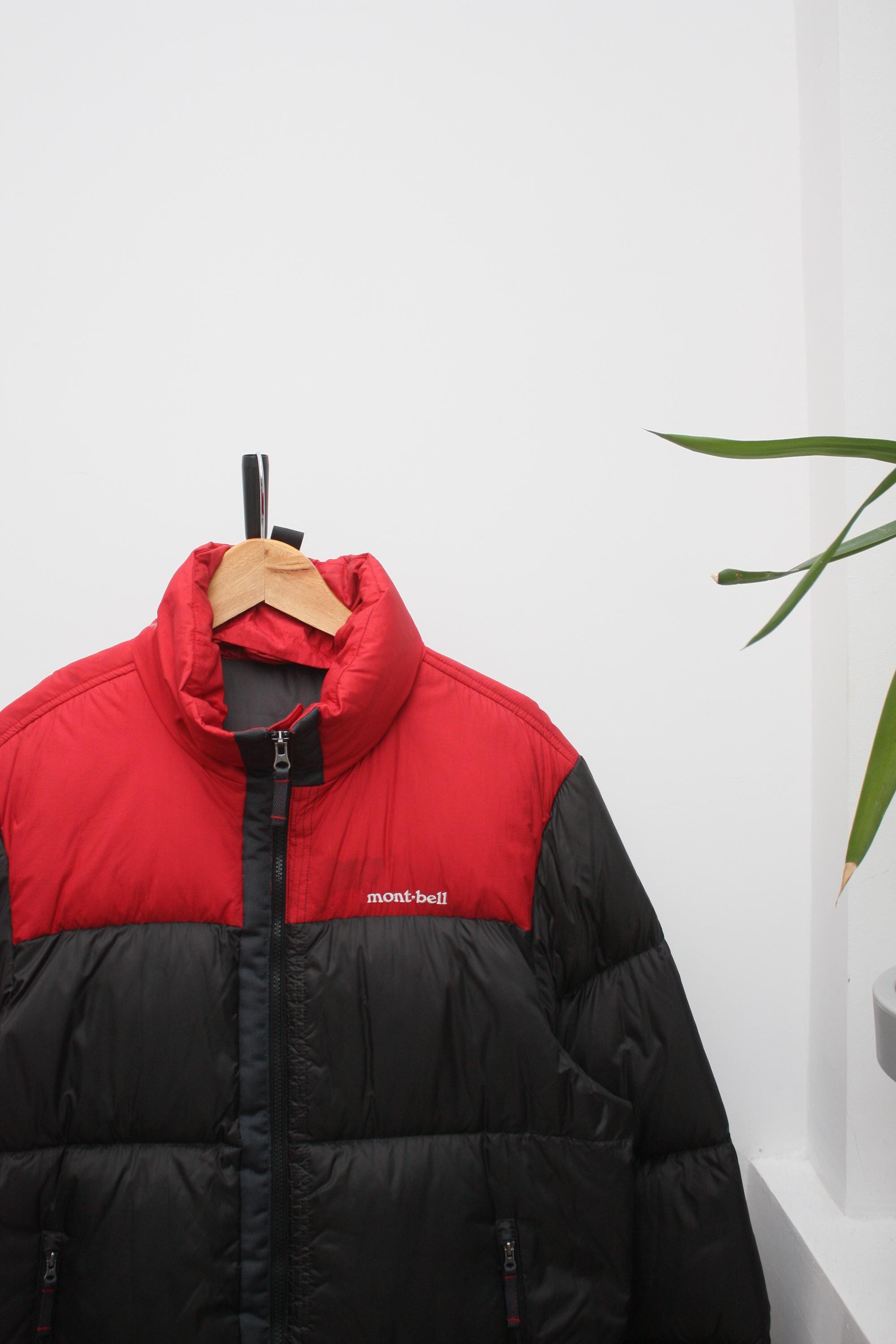 ジャケット・アウター mont-bell down jacket parka black/red Montbell Black Red Puffer Down Jacket Men's Large - Etsy Israel