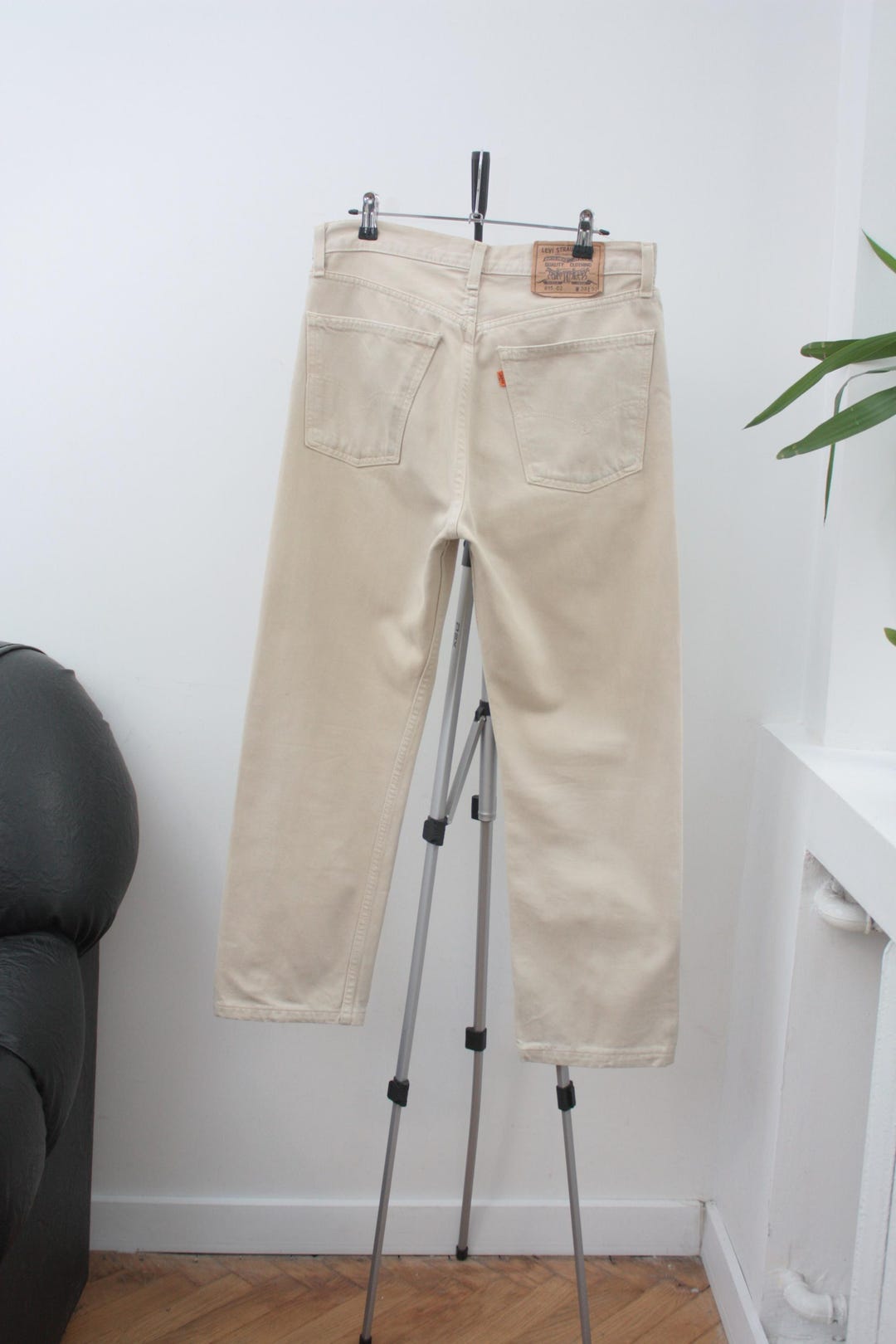 Levi's 615 02 Vintage Beige Orange Tab Denim W33L30 - Etsy