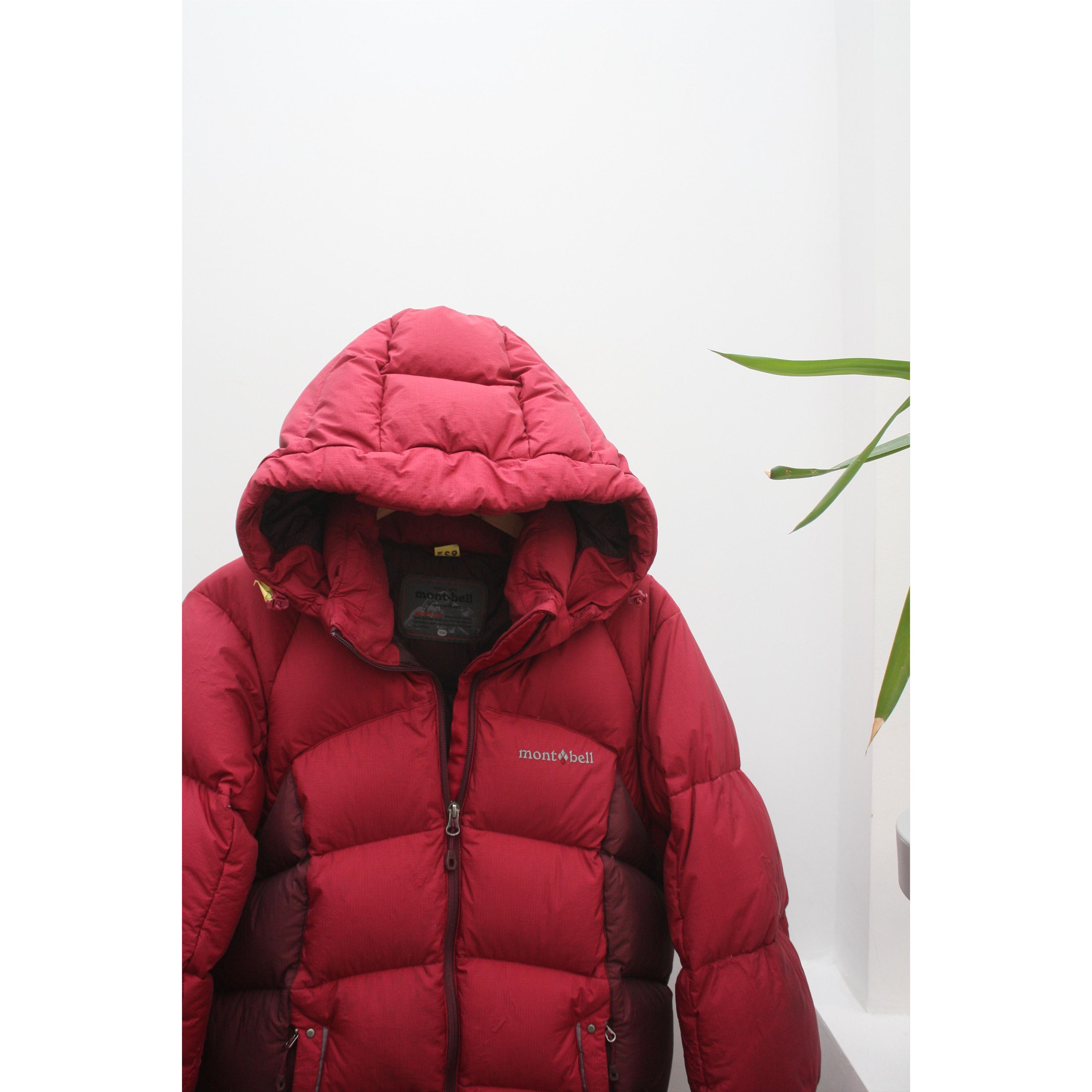 Montbell Burgundy Red Puffer Down Jacket Men's Medium - Etsy