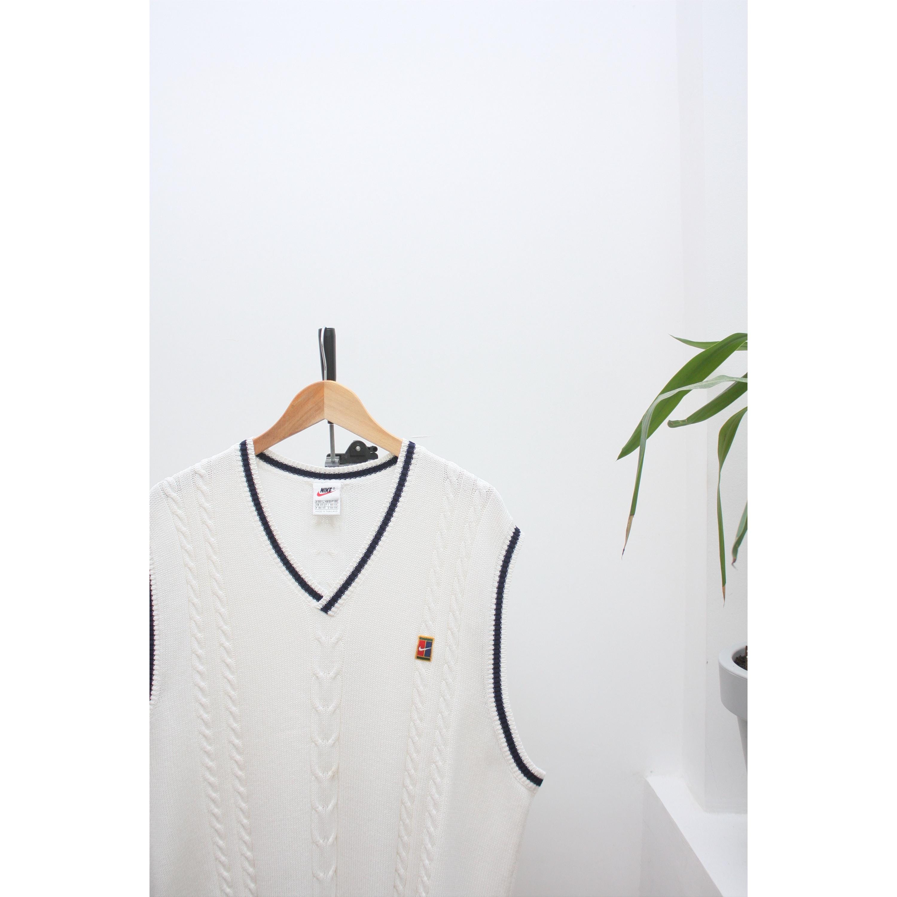 ナイキ テニス ヴィンテージ ニットベスト XL - Etsy 日本