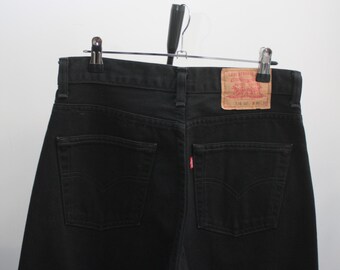 Levis 501 Jeans Black W36 | Vintage 90s - Etsy