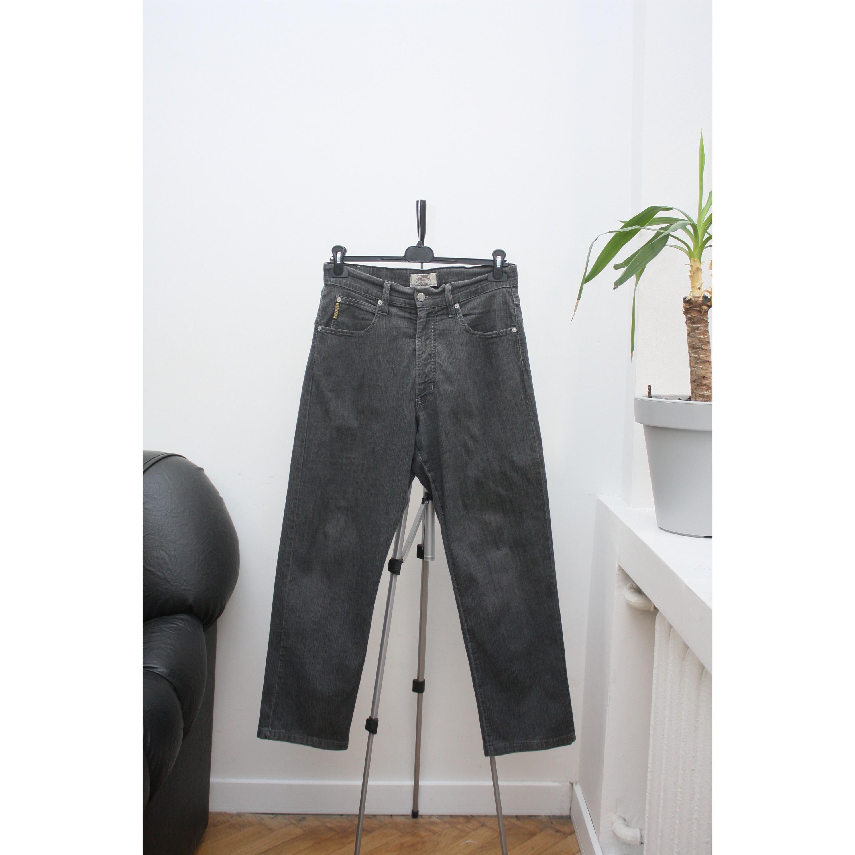 Armani Jeans Vintage Grey Stretch Denim 33 90s - Etsy Israel