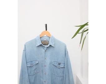 ARMANI JEANS Vintage Womens Short Sleeve Shirt 90s Italian