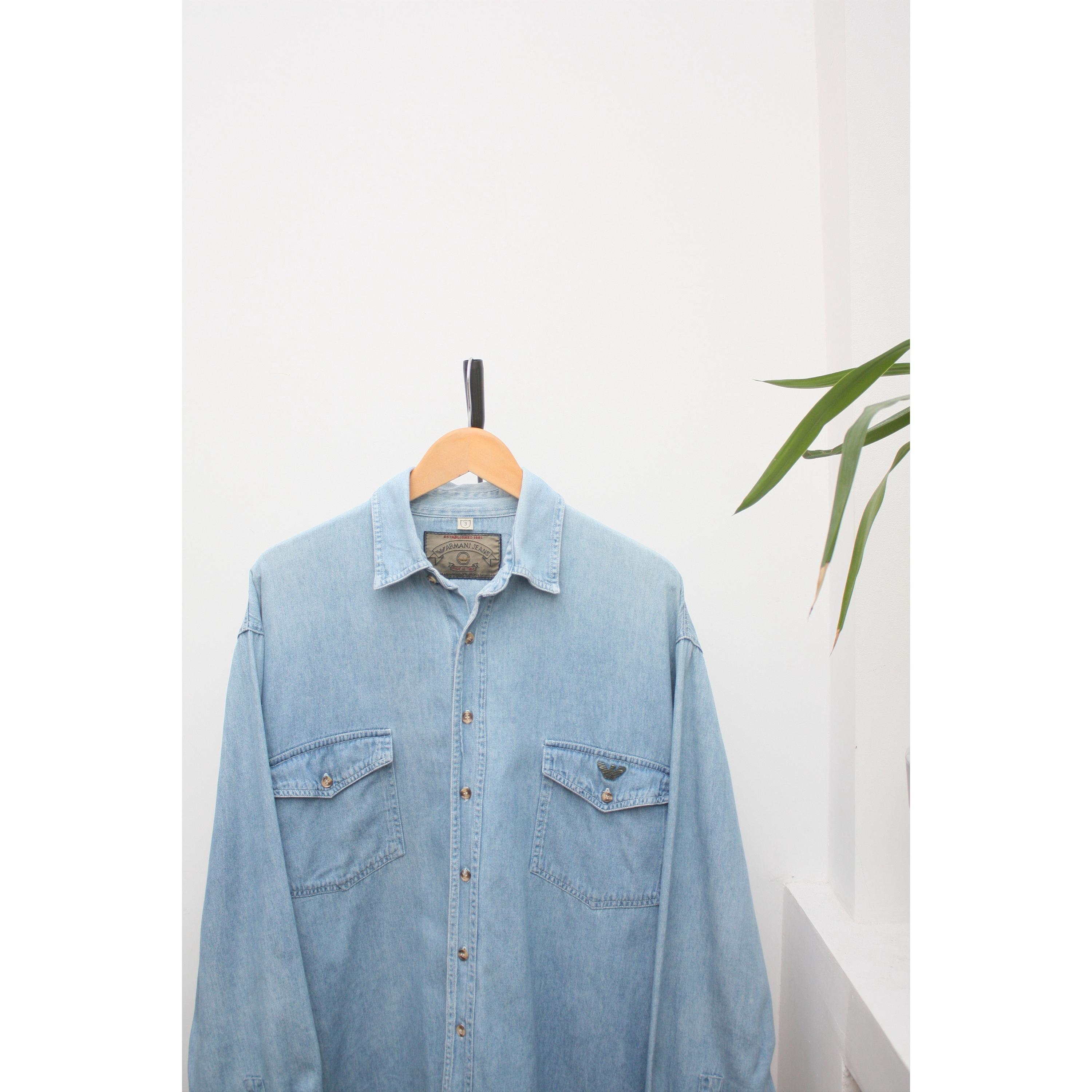 Armani Jeans Shirt - Etsy Canada