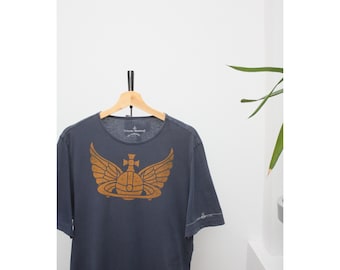 90s ヴィヴィアンウエストウッド PAGAN V Tシャツ M ヴィンテージ 90s ヴィヴィアンウエストウッド PAGAN V Tシャツ M ヴィンテージ 90's