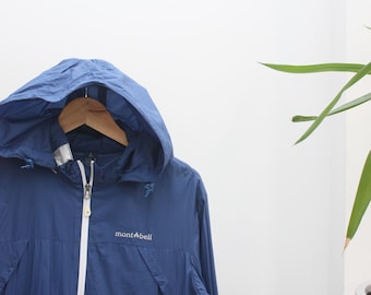 Vintage Mont-bell Jacket Waterproof Small Logo Japanese Outdoor