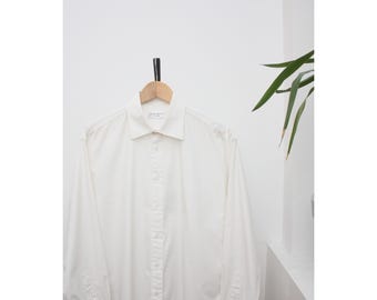 Yves Saint Laurent Button-down Shirt Blue Vintage S YSL 90s - Etsy