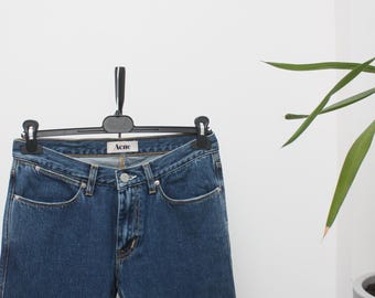 Acne Jeans Max/Medium Stone Denim Jenas Blue 30/34