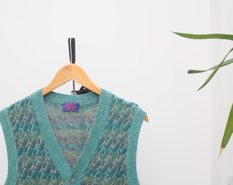90s EXAMPLE BY MISSONI Cotton Vest - Etsy