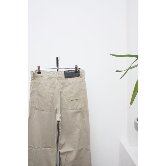 Stone Island, Stone Island Beige Vintage Casual Pants W30 Made In Italy
