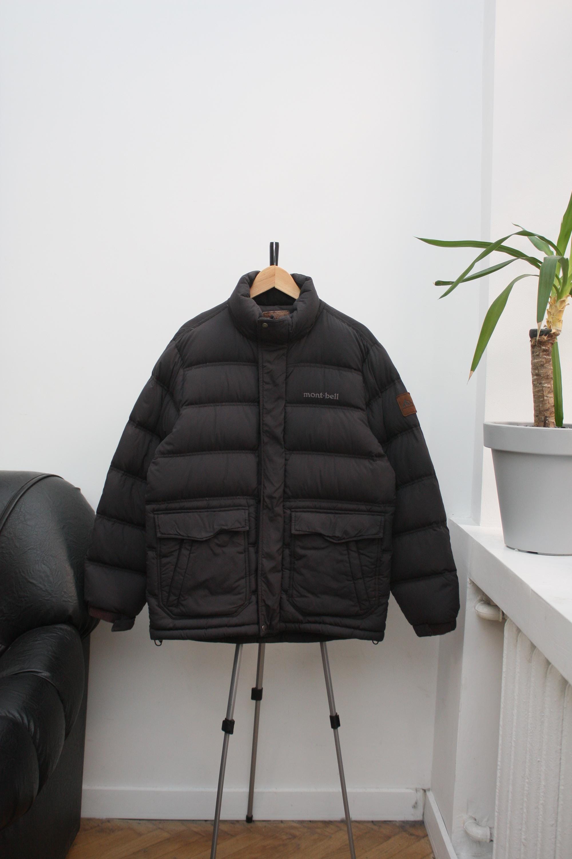 Montbell Grey Puffer Down Jacket Men's - Etsy