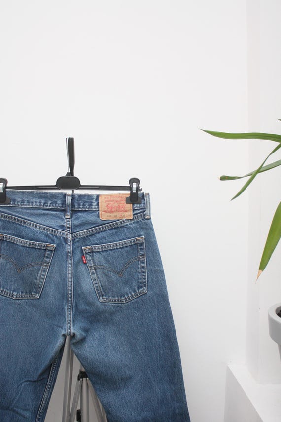 Levi's 521 02 W32L32 Denim Blue Jeans - Etsy